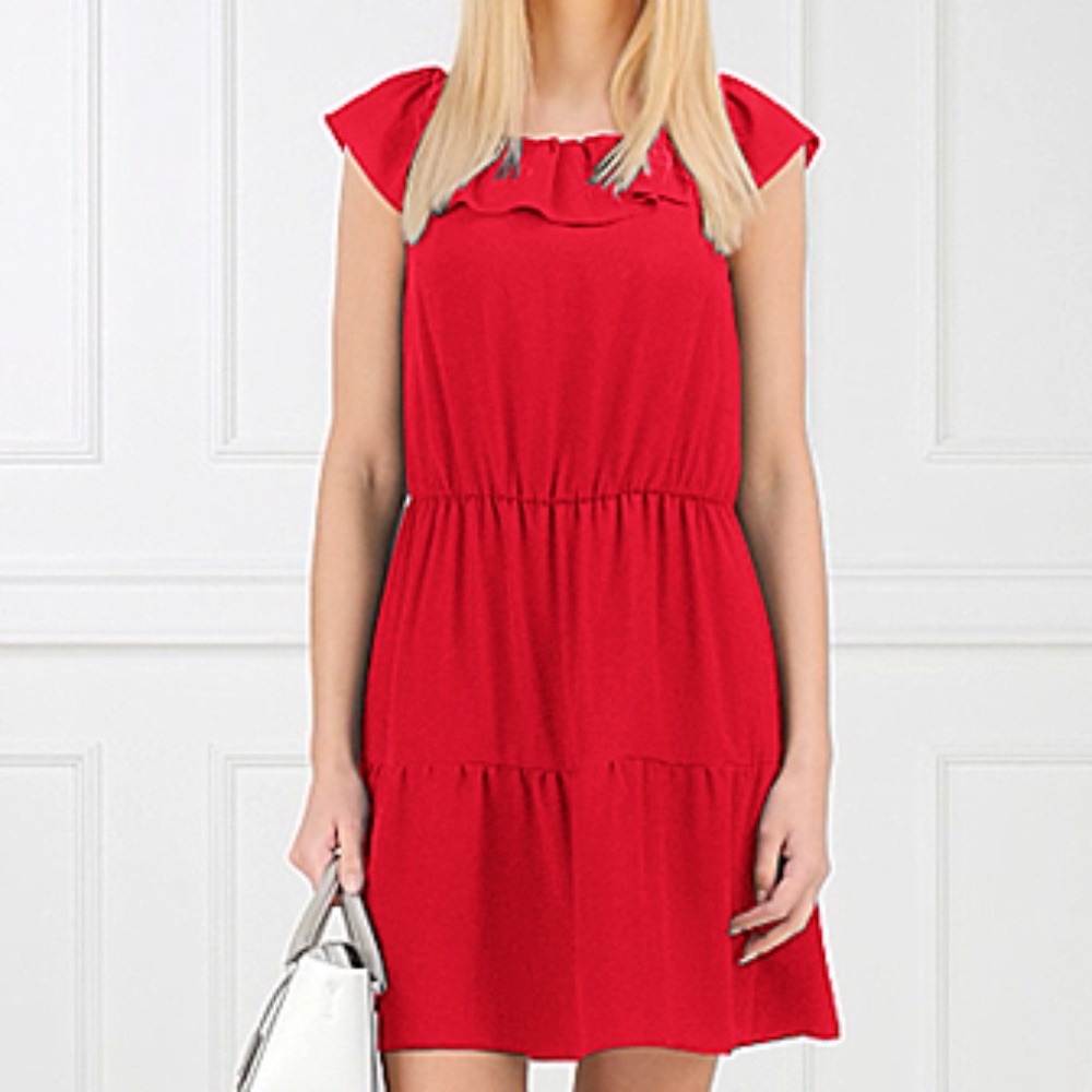Red Valentino Very Elegant Red Dress